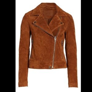 BlankNYC Suede Moto Jacket